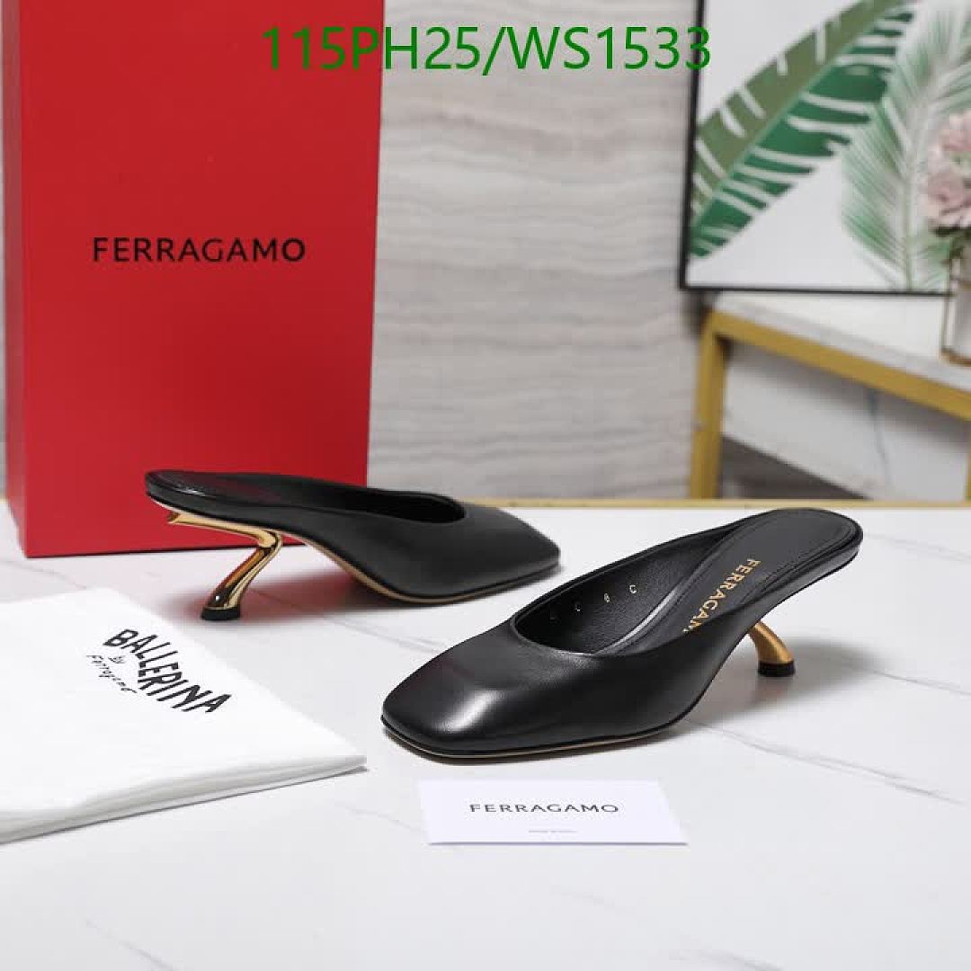 Ferragamo-Women Shoes Code: WS1533 $: 115USD