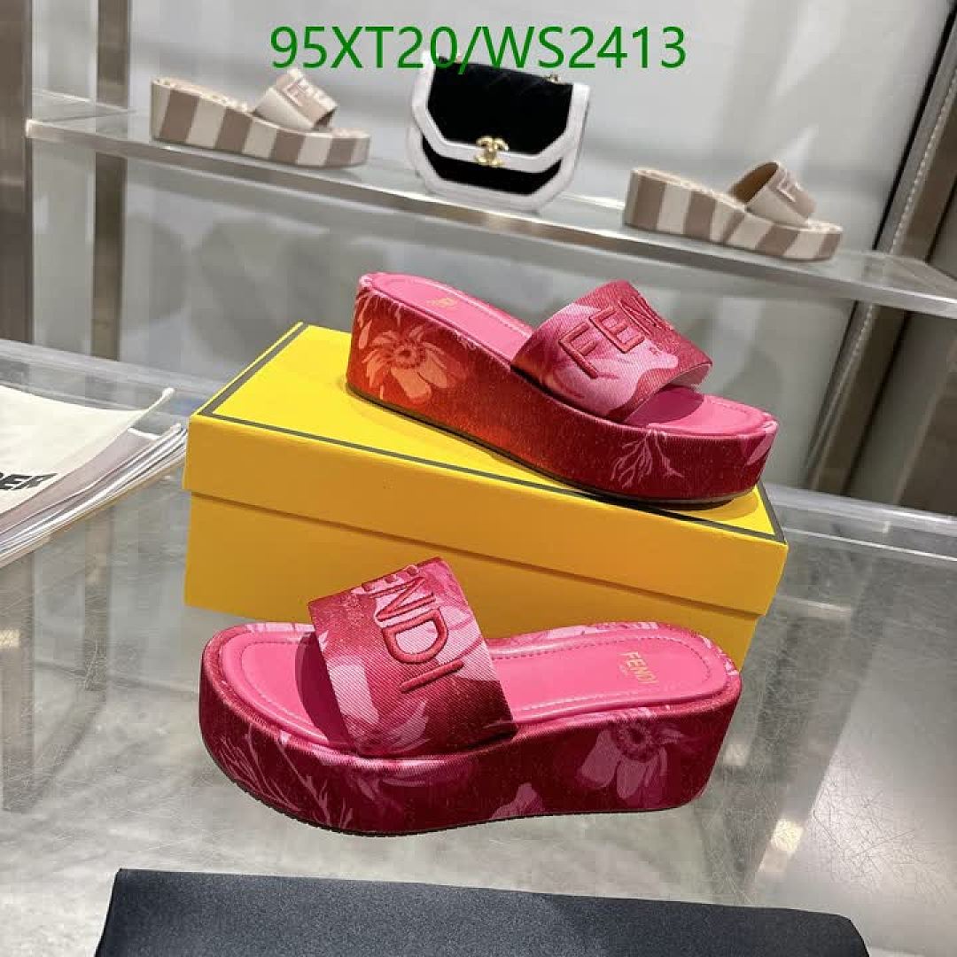 Fendi-Women Shoes Code: WS2413 $: 95USD