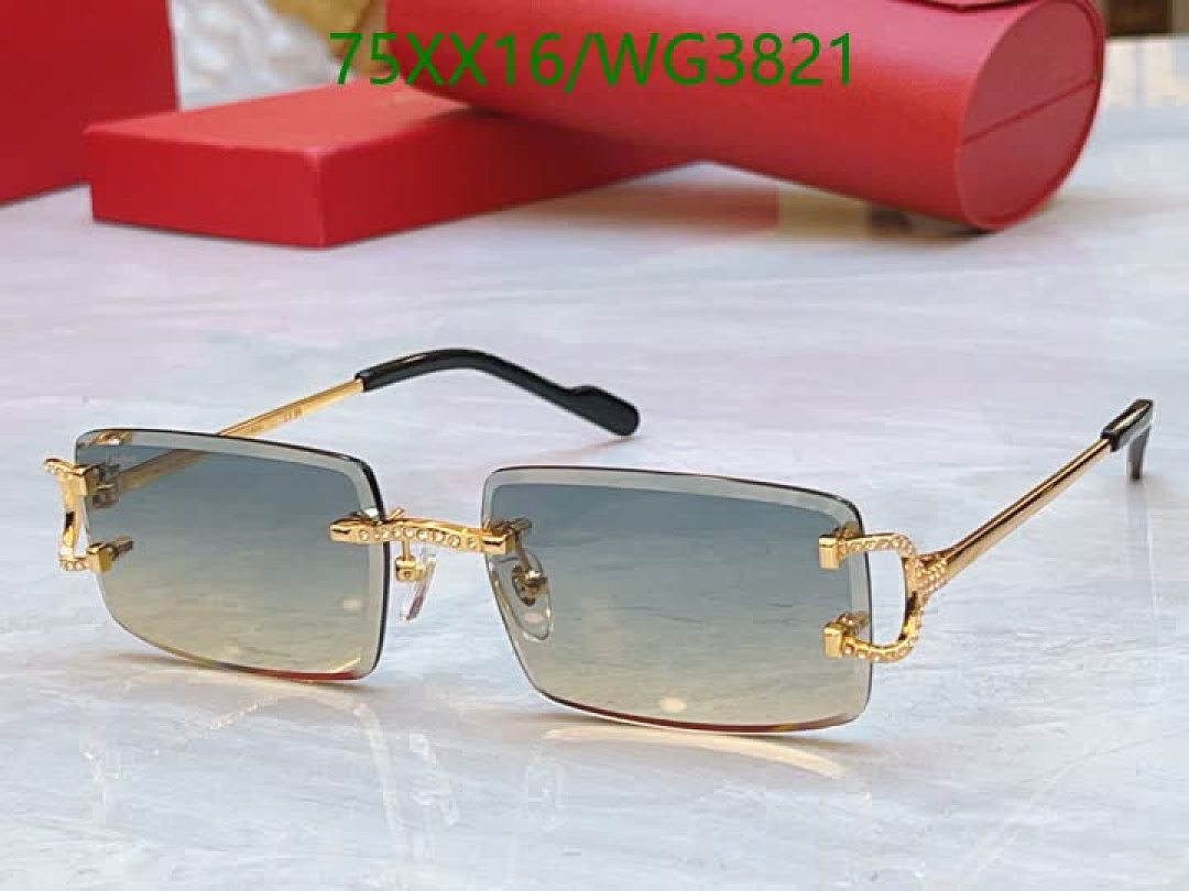 Cartier-Glasses Code: WG3821 $: 75USD