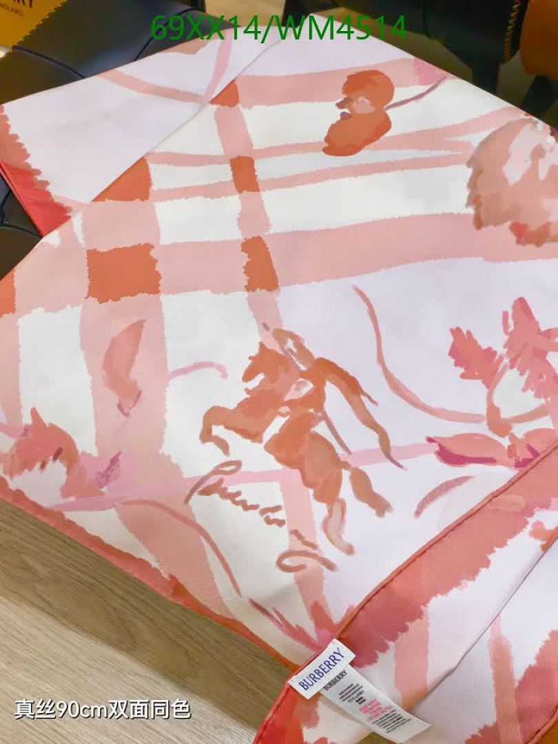 Burberry-Scarf Code: WM4514 $: 69USD