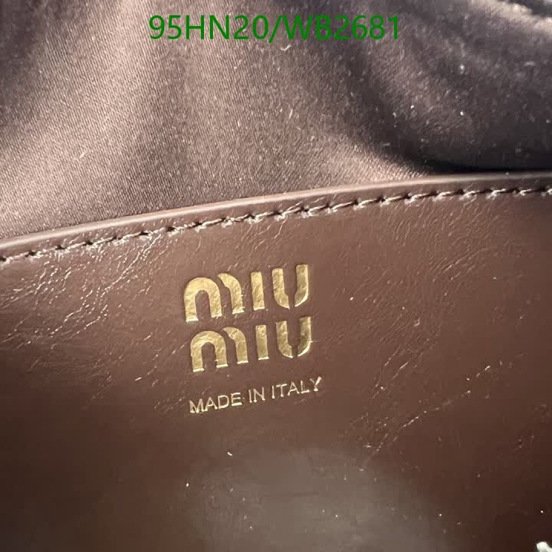 Miu Miu-Bag-4A Quality Code: WB2681 $: 95USD