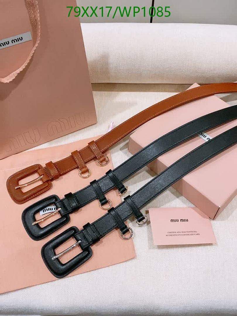 MIU MIU-Belts Code: WP1085 $: 79USD