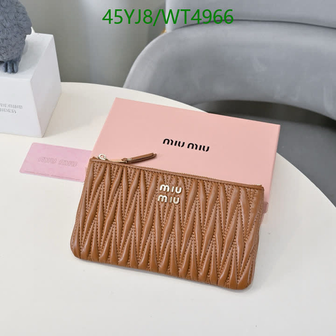 Miu Miu-Wallet-4A Quality Code: WT4966 $: 45USD