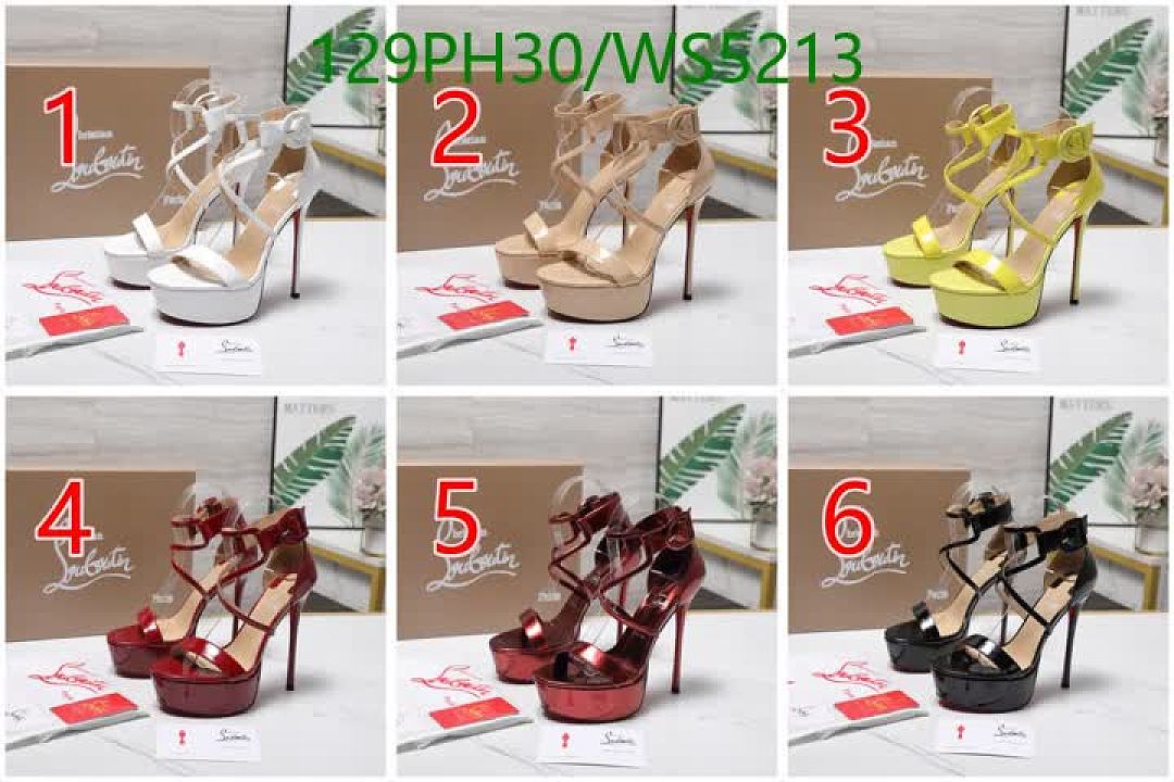 Christian Louboutin-Women Shoes Code: WS5213 $: 129USD