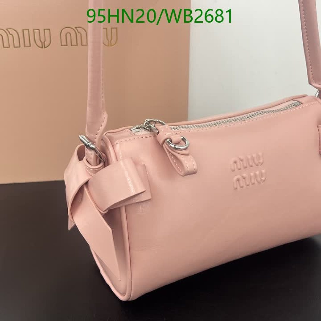 Miu Miu-Bag-4A Quality Code: WB2681 $: 95USD