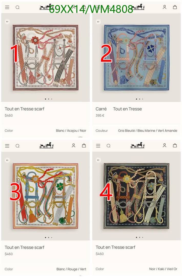 Hermes-Scarf Code: WM4808 $: 69USD