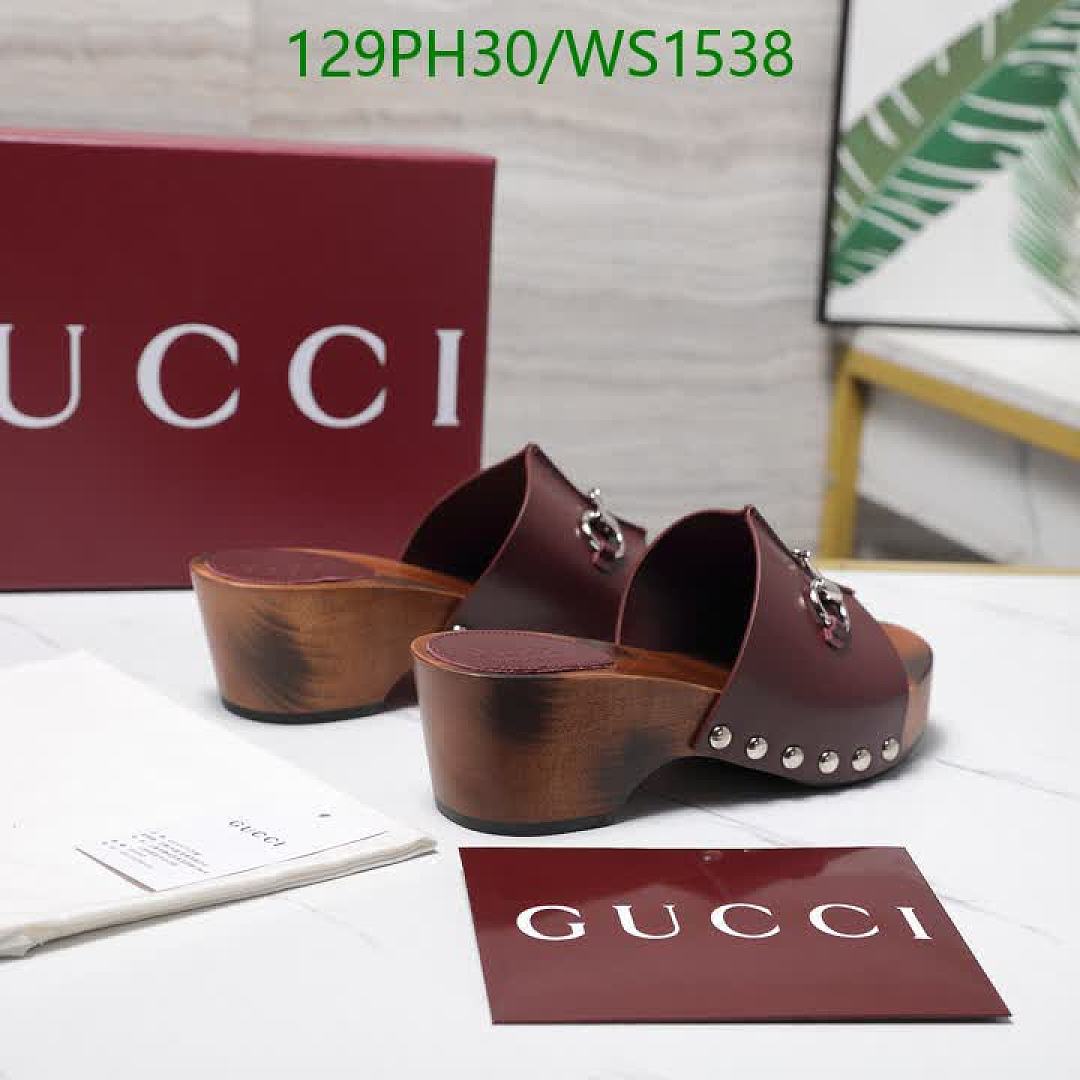 Gucci-Women Shoes Code: WS1538 $: 129USD