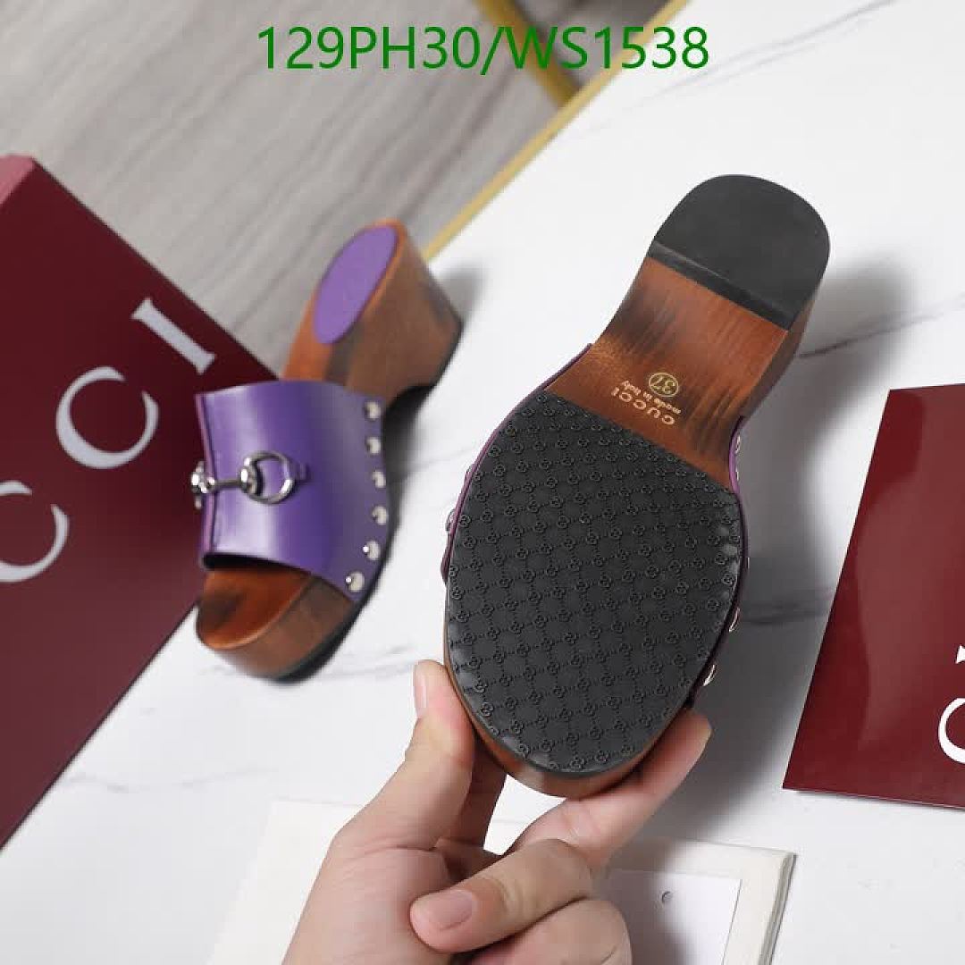 Gucci-Women Shoes Code: WS1538 $: 129USD