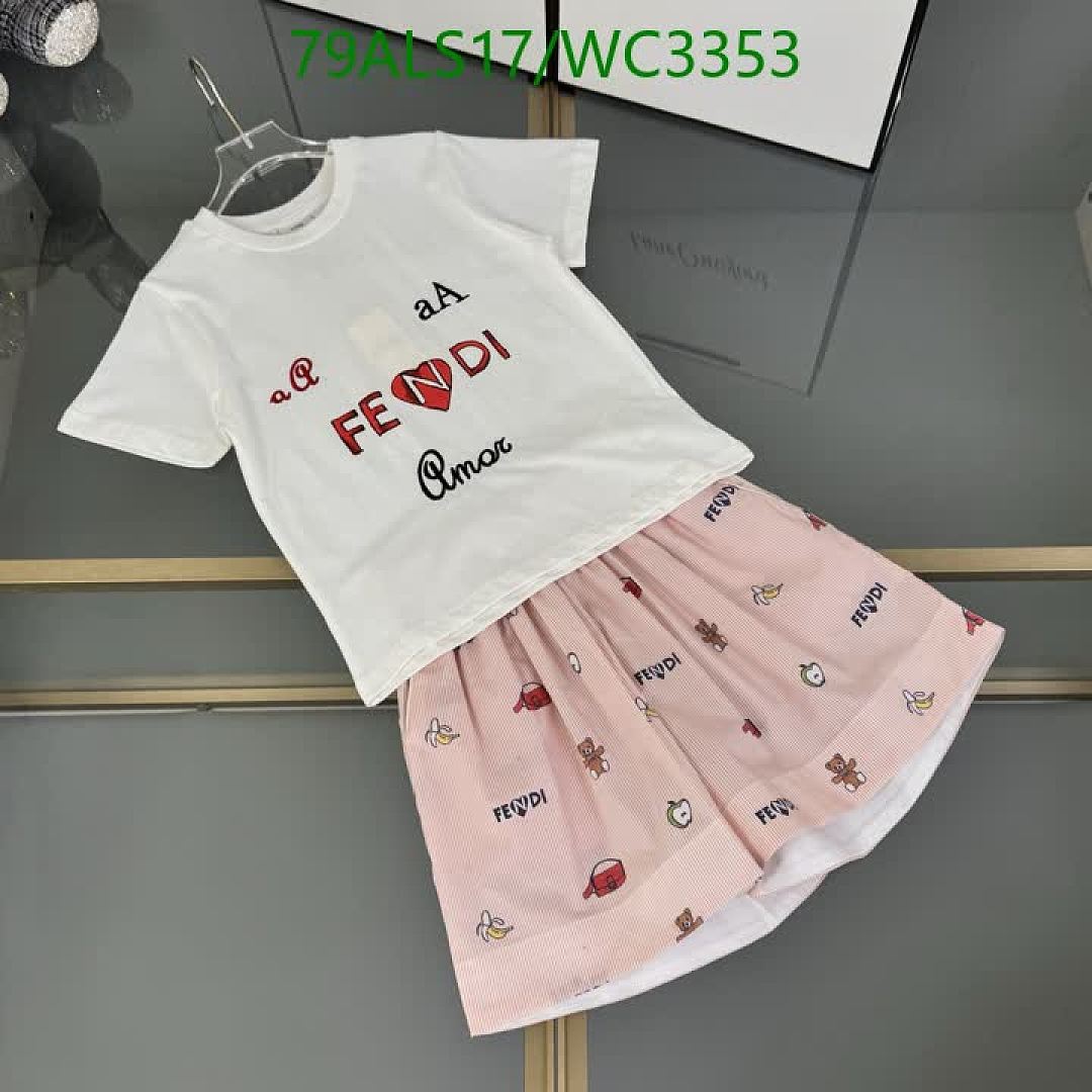 Fendi-Kids clothing Code: WC3353 $: 79USD
