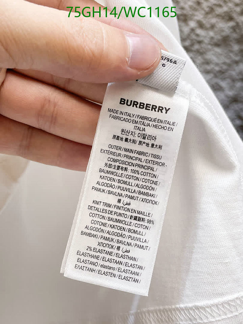 Burberry-Clothing Code: WC1165 $: 75USD