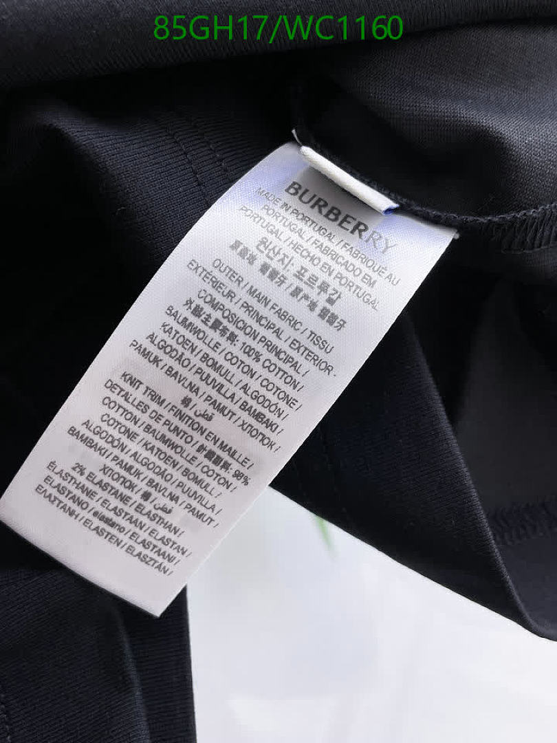 Burberry-Clothing Code: WC1160 $: 85USD
