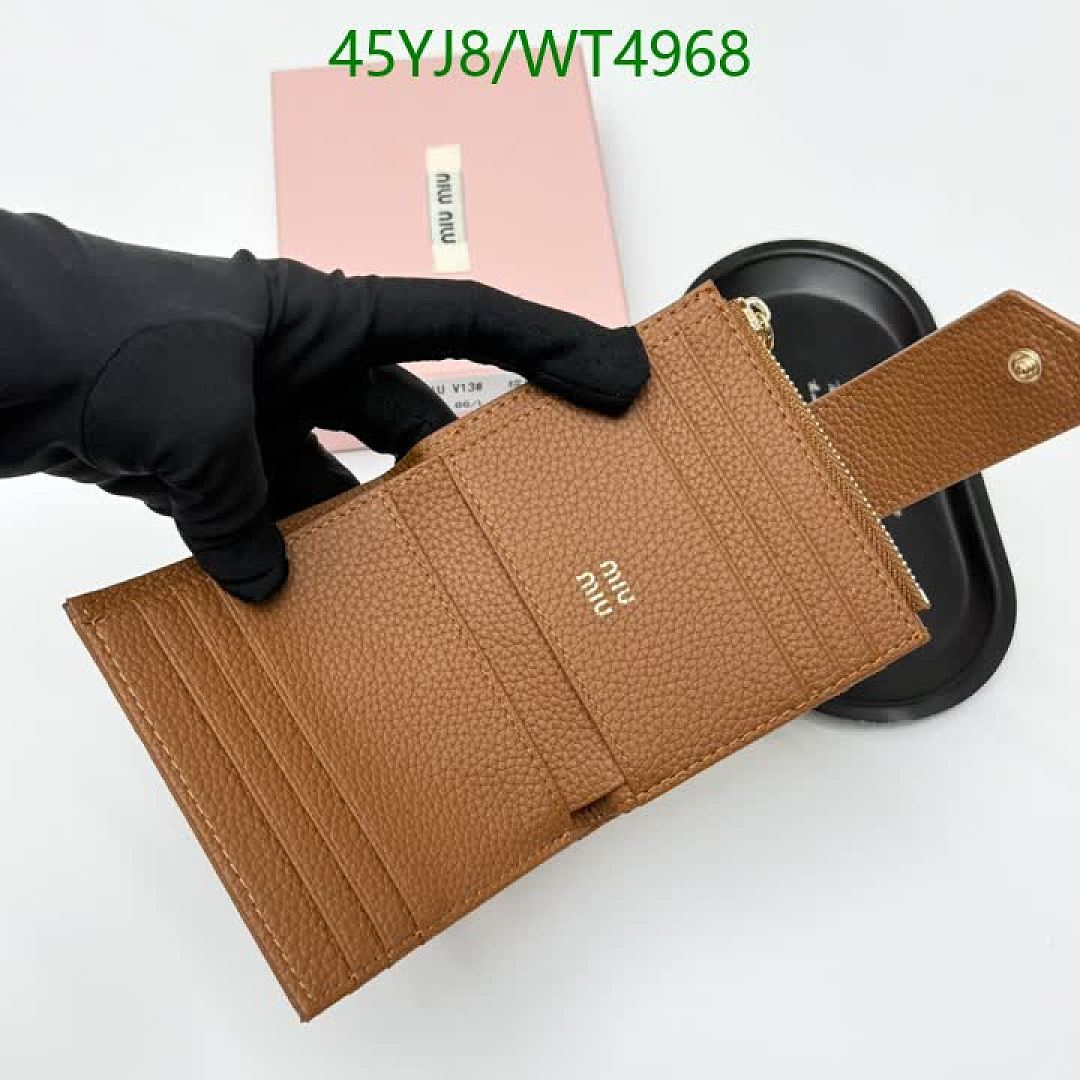 Miu Miu-Wallet-4A Quality Code: WT4968 $: 45USD