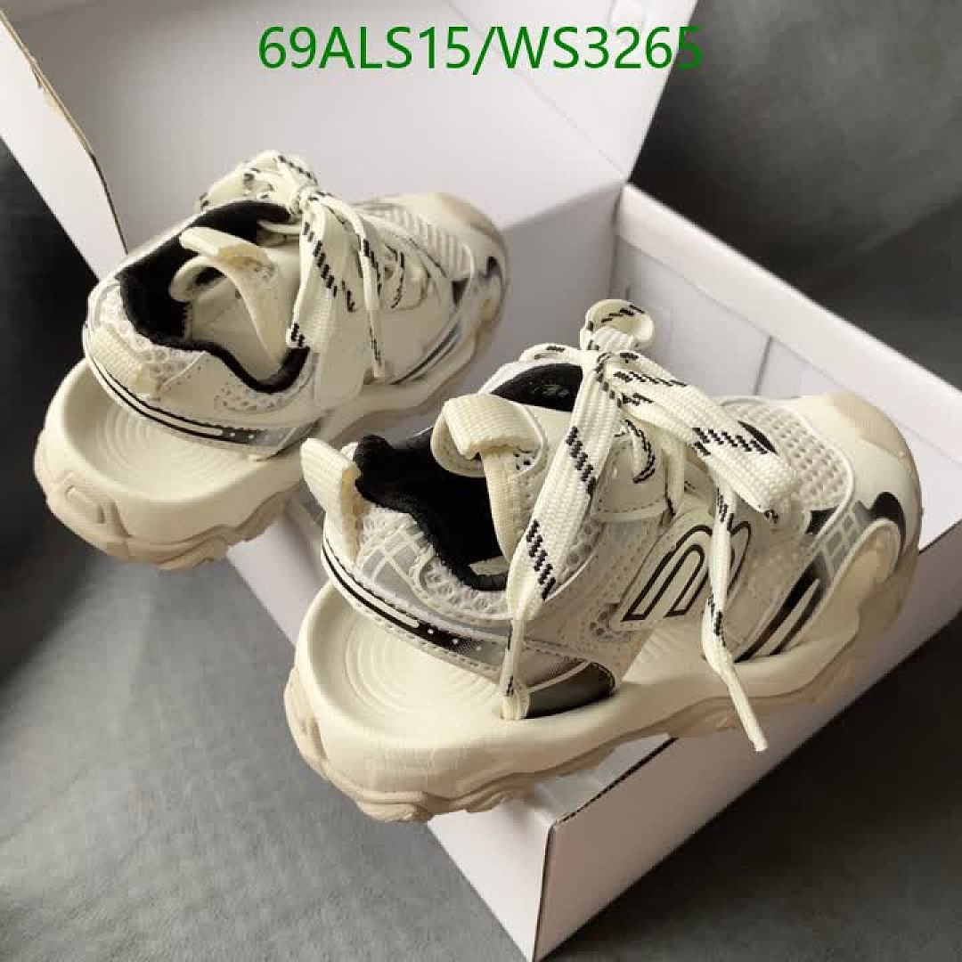 Balenciaga-Kids shoes Code: WS3265 $: 69USD