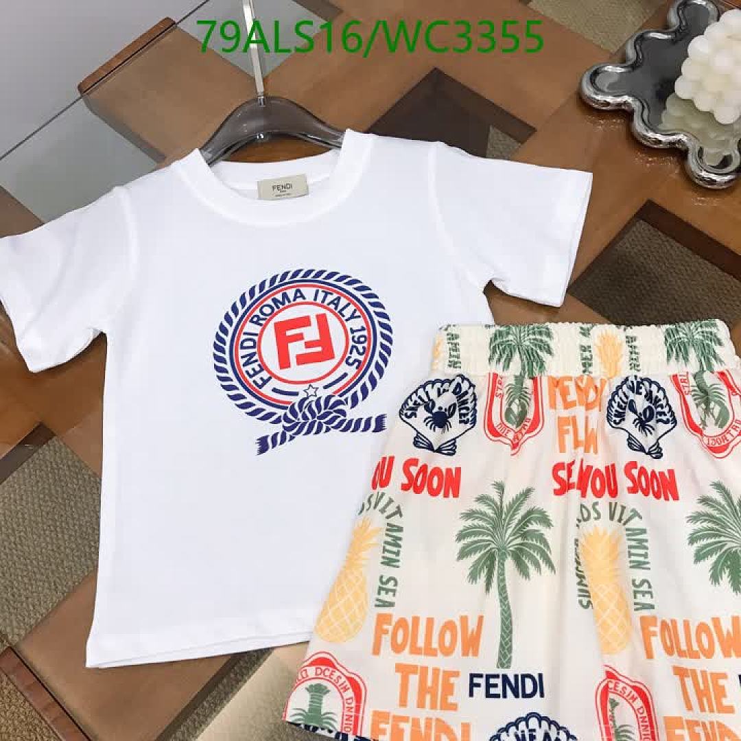 Fendi-Kids clothing Code: WC3355 $: 79USD
