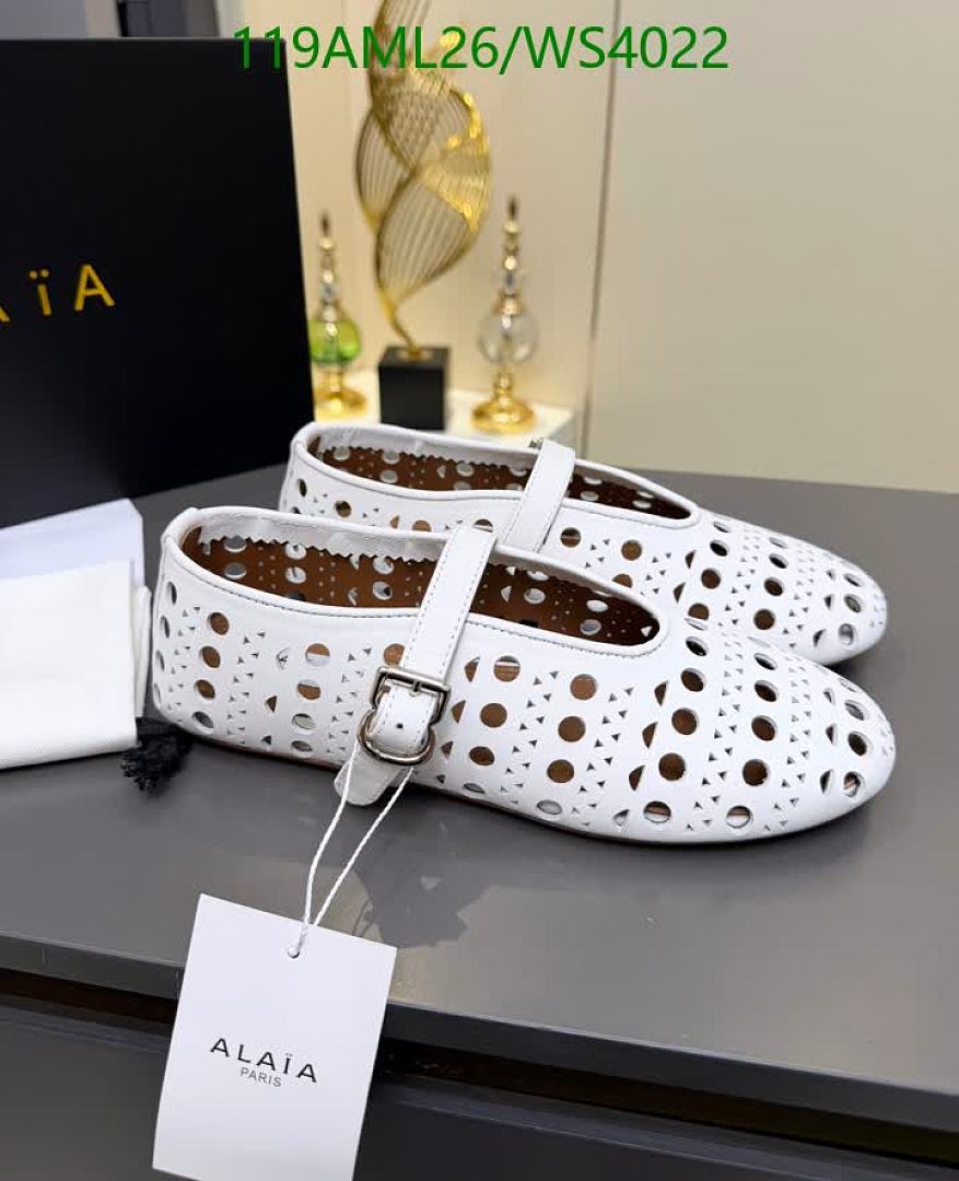 Alaia-Women Shoes Code: WS4022 $: 119USD