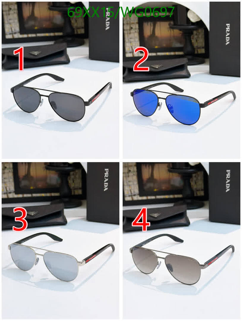 Prada-Glasses Code: WG0697 $: 69USD