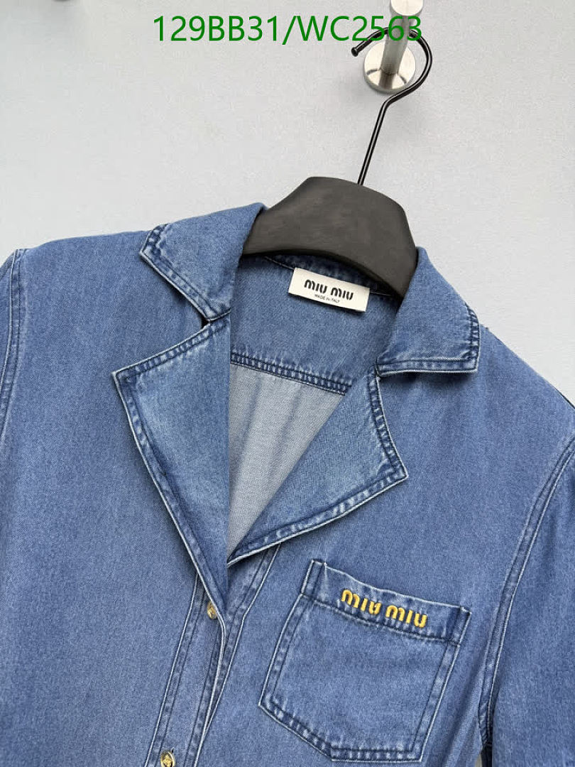 Miu Miu-Clothing Code: WC2563 $: 129USD