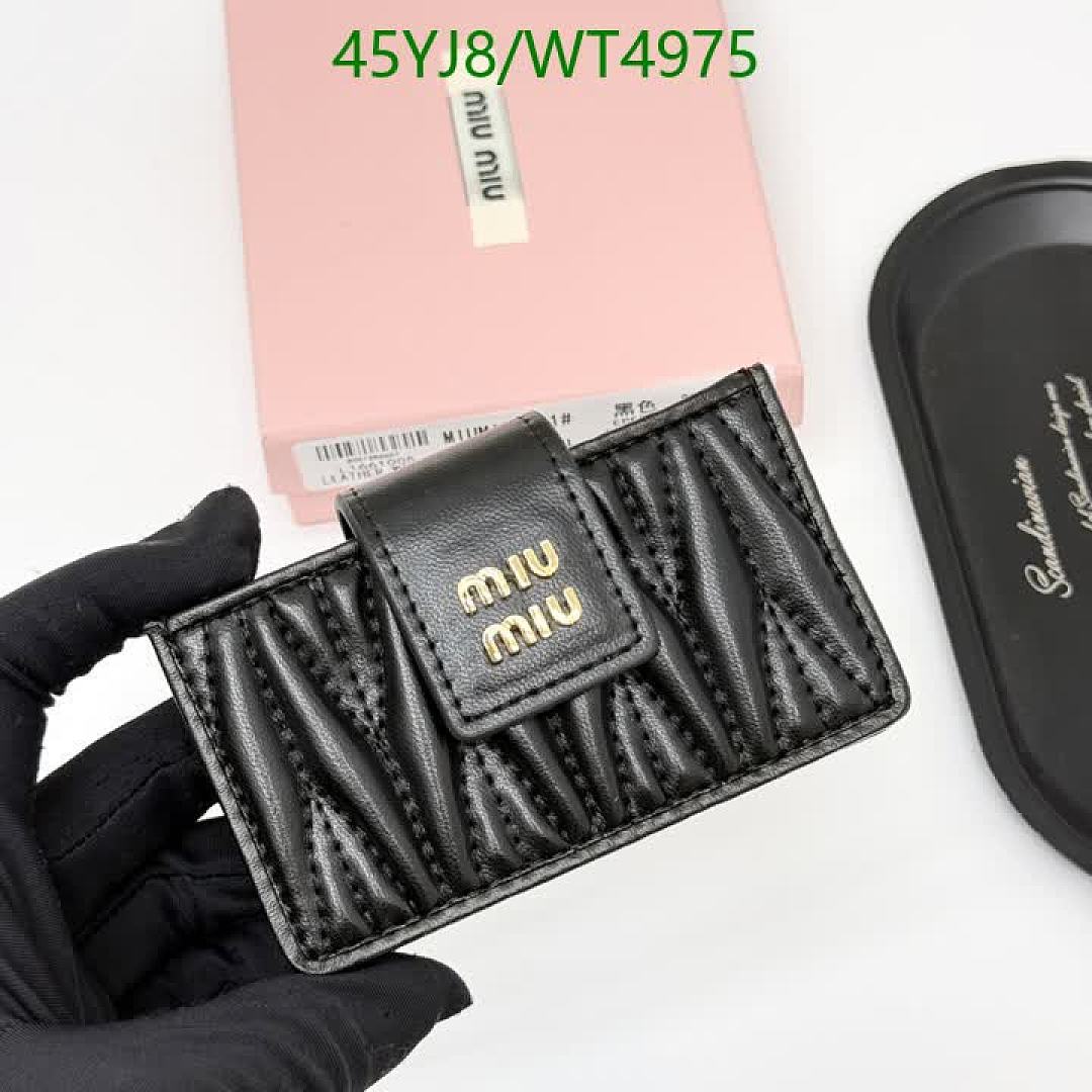 Miu Miu-Wallet-4A Quality Code: WT4975 $: 45USD