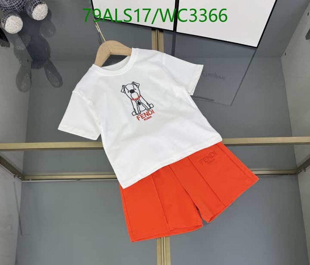 Fendi-Kids clothing Code: WC3366 $: 79USD