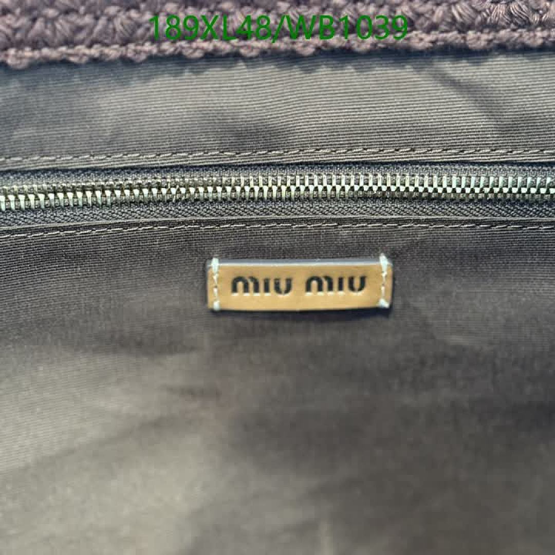Miu Miu-Bag-Mirror Quality Code: WB1039 $: 189USD