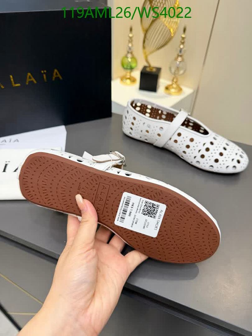 Alaia-Women Shoes Code: WS4022 $: 119USD