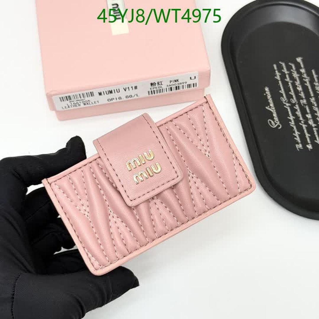 Miu Miu-Wallet-4A Quality Code: WT4975 $: 45USD