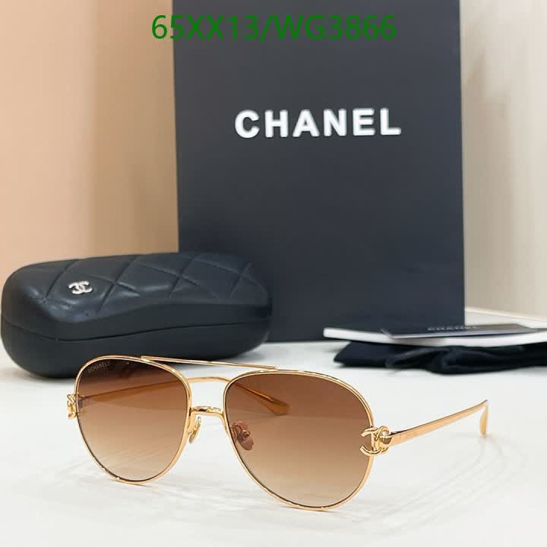 Chanel-Glasses Code: WG3866 $: 65USD