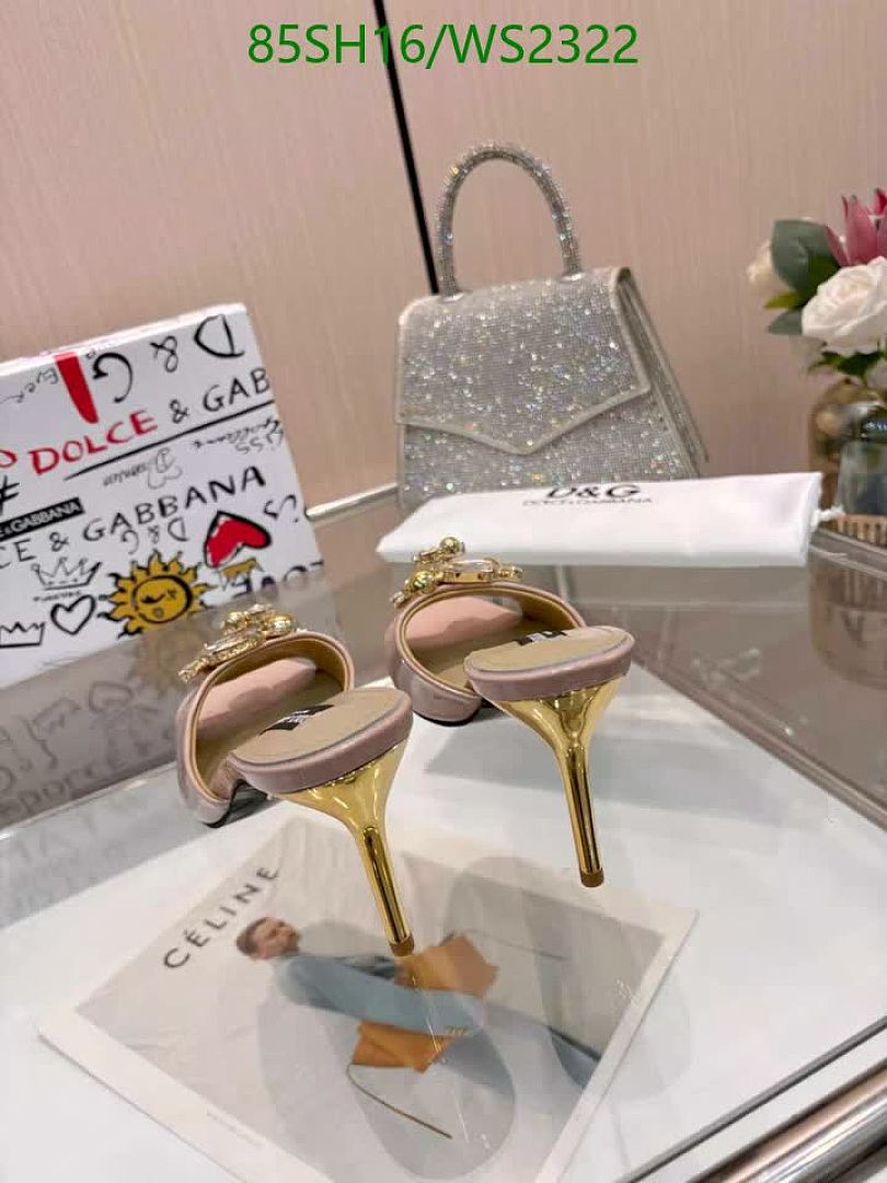 D&G-Women Shoes Code: WS2322 $: 85USD