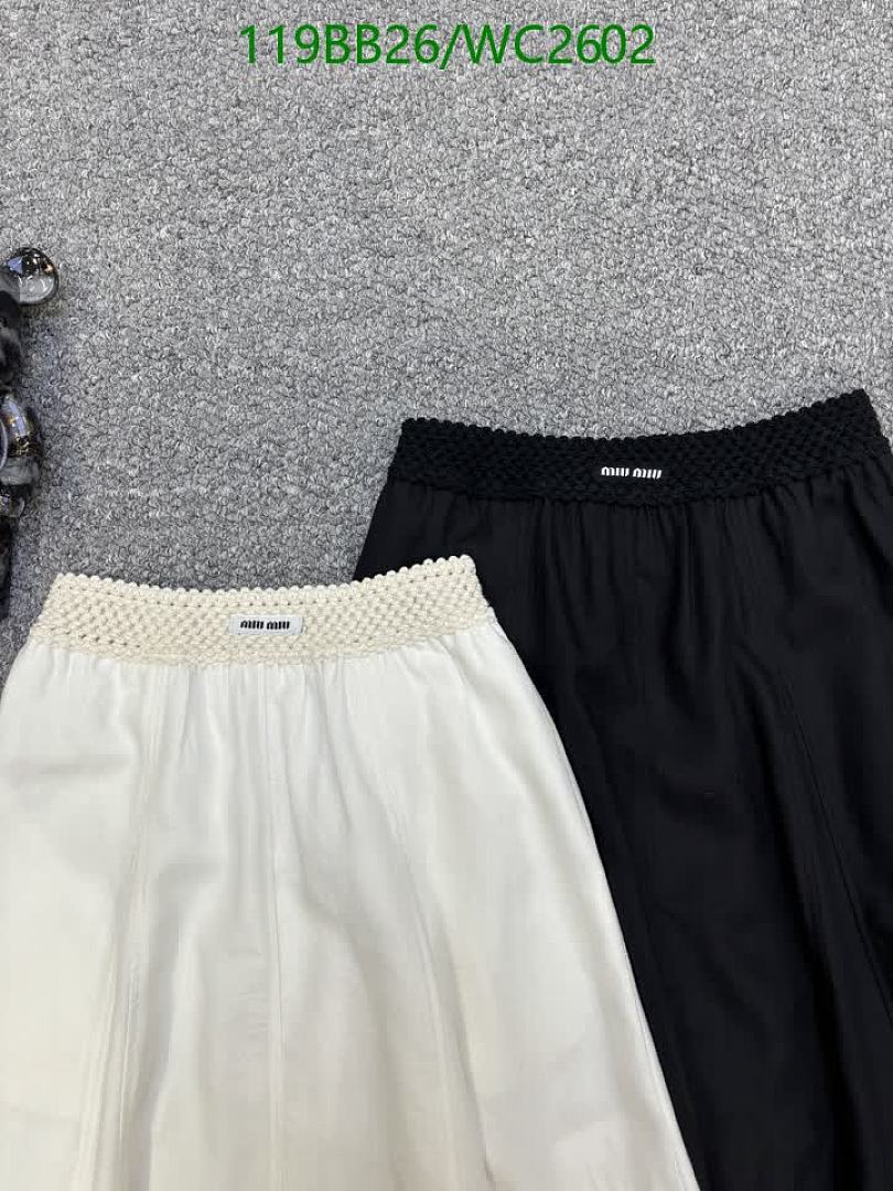 Miu Miu-Clothing Code: WC2602 $: 119USD
