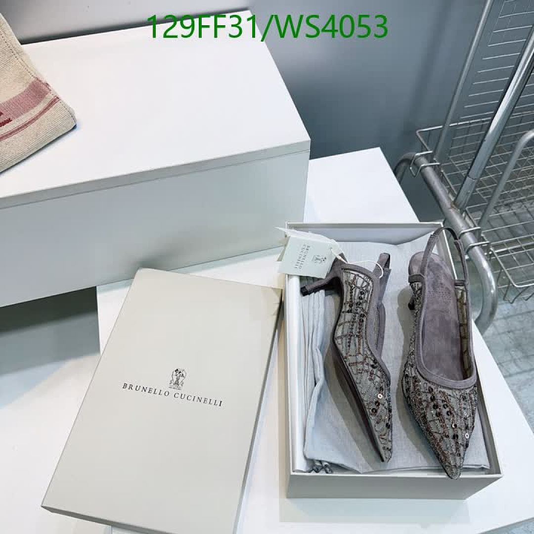 Brunello Cucinelli-Women Shoes Code: WS4053 $: 129USD
