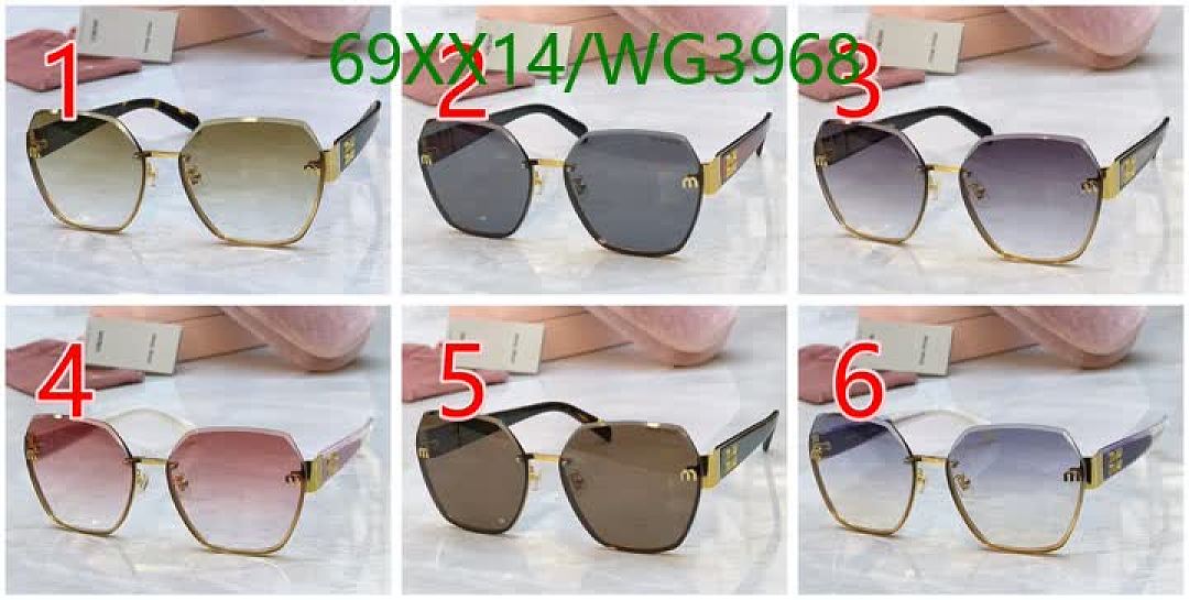 Miu Miu-Glasses Code: WG3968 $: 69USD