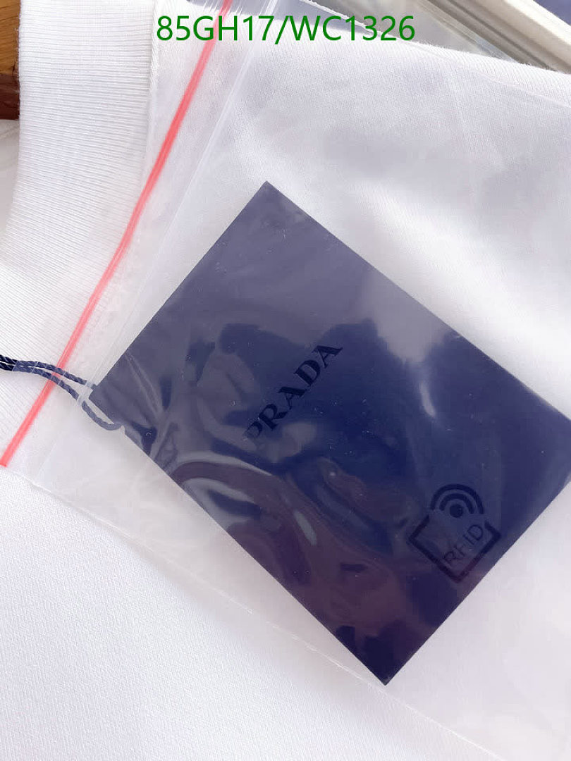 Prada-Clothing Code: WC1326 $: 85USD