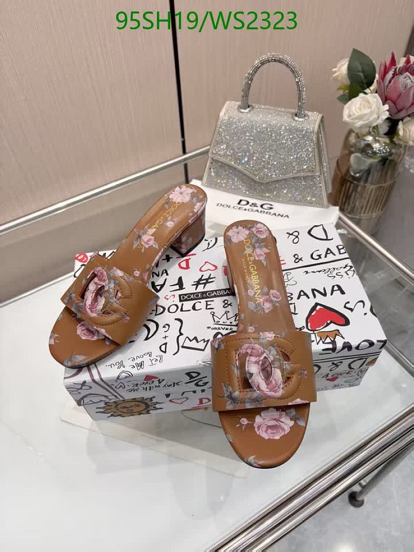 D&G-Women Shoes Code: WS2323 $: 95USD