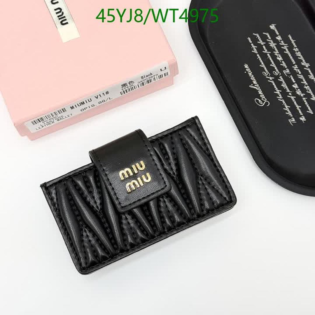 Miu Miu-Wallet-4A Quality Code: WT4975 $: 45USD