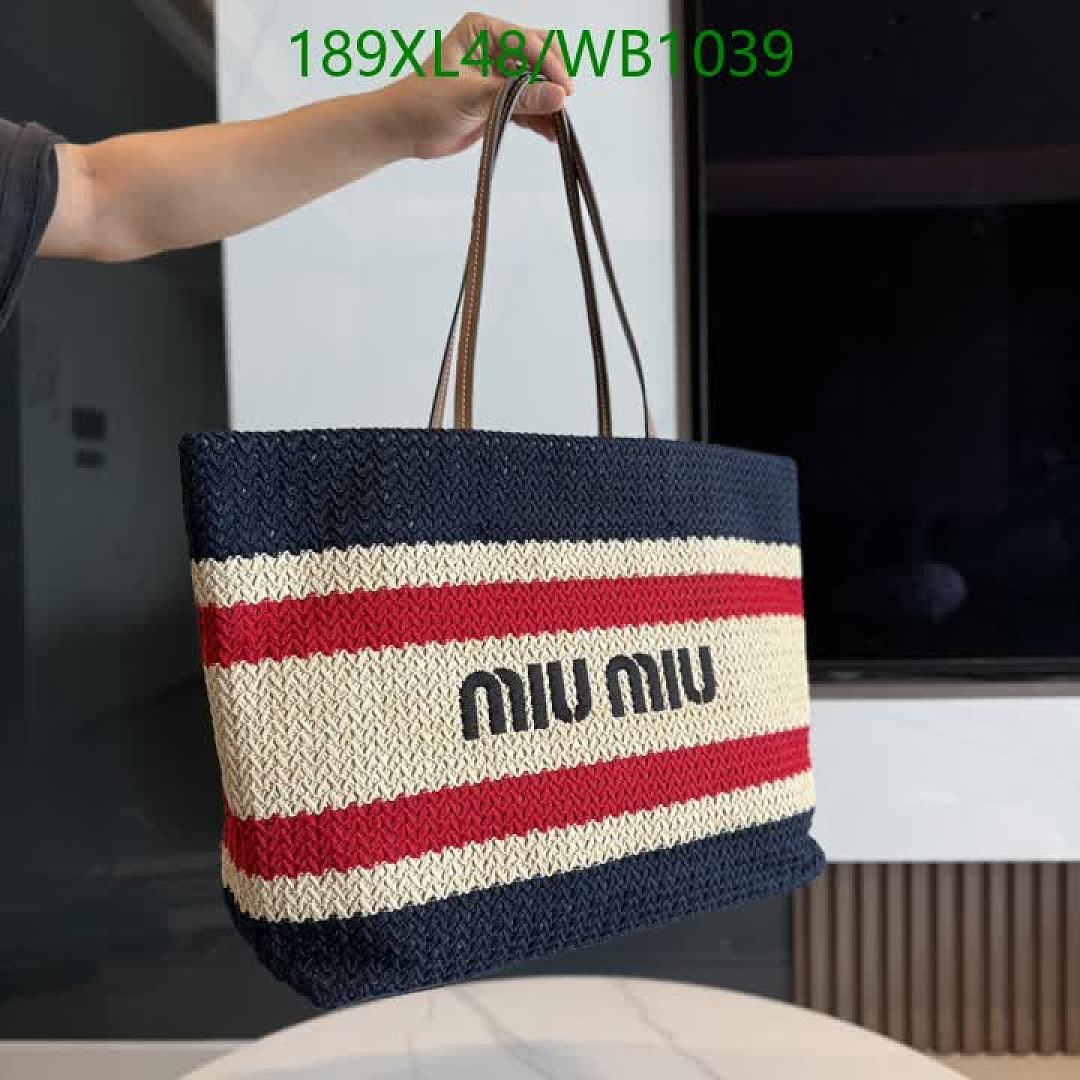 Miu Miu-Bag-Mirror Quality Code: WB1039 $: 189USD