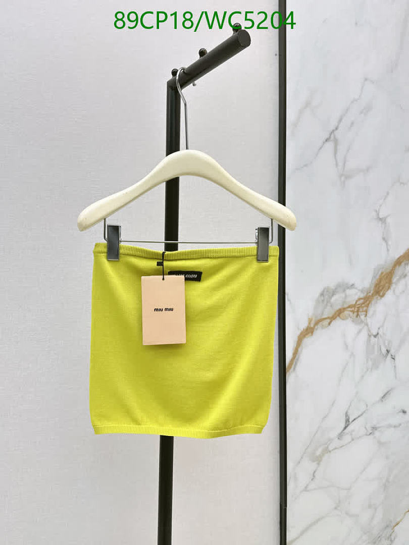 Miu Miu-Clothing Code: WC5204 $: 89USD