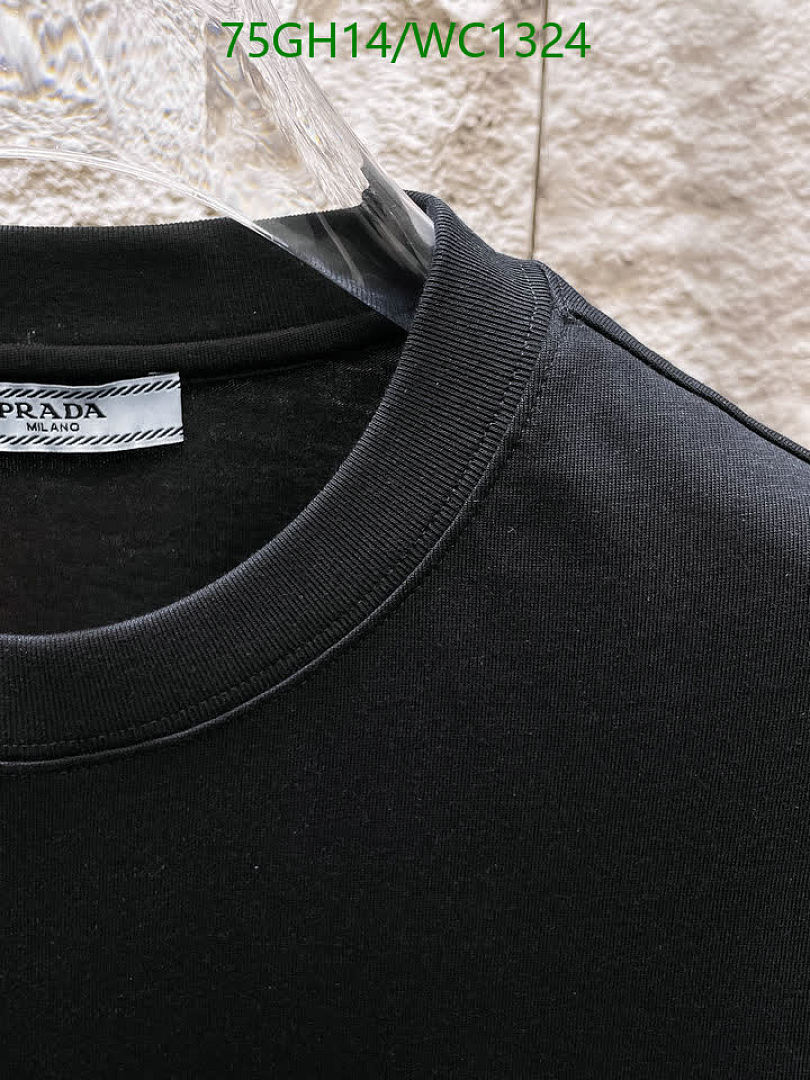 Prada-Clothing Code: WC1324 $: 75USD