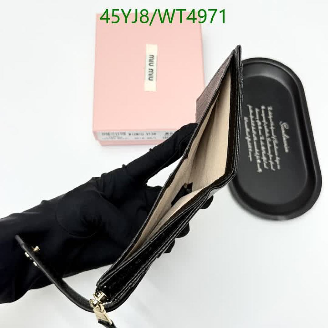 Miu Miu-Wallet-4A Quality Code: WT4971 $: 45USD