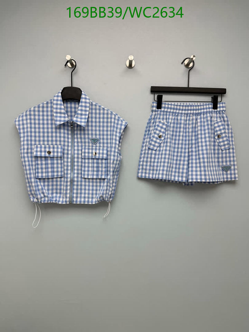 Prada-Clothing Code: WC2634 $: 169USD