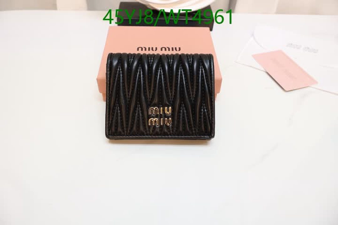 Miu Miu-Wallet-4A Quality Code: WT4961 $: 45USD