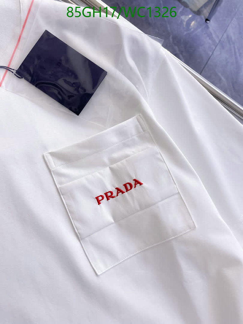 Prada-Clothing Code: WC1326 $: 85USD