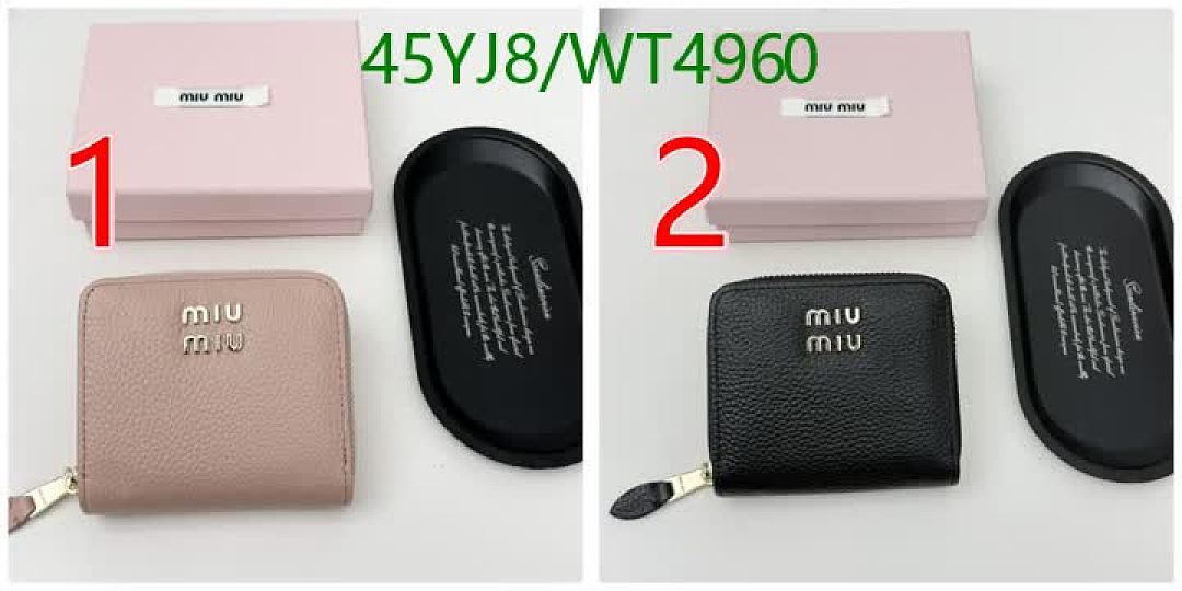Miu Miu-Wallet-4A Quality Code: WT4960 $: 45USD