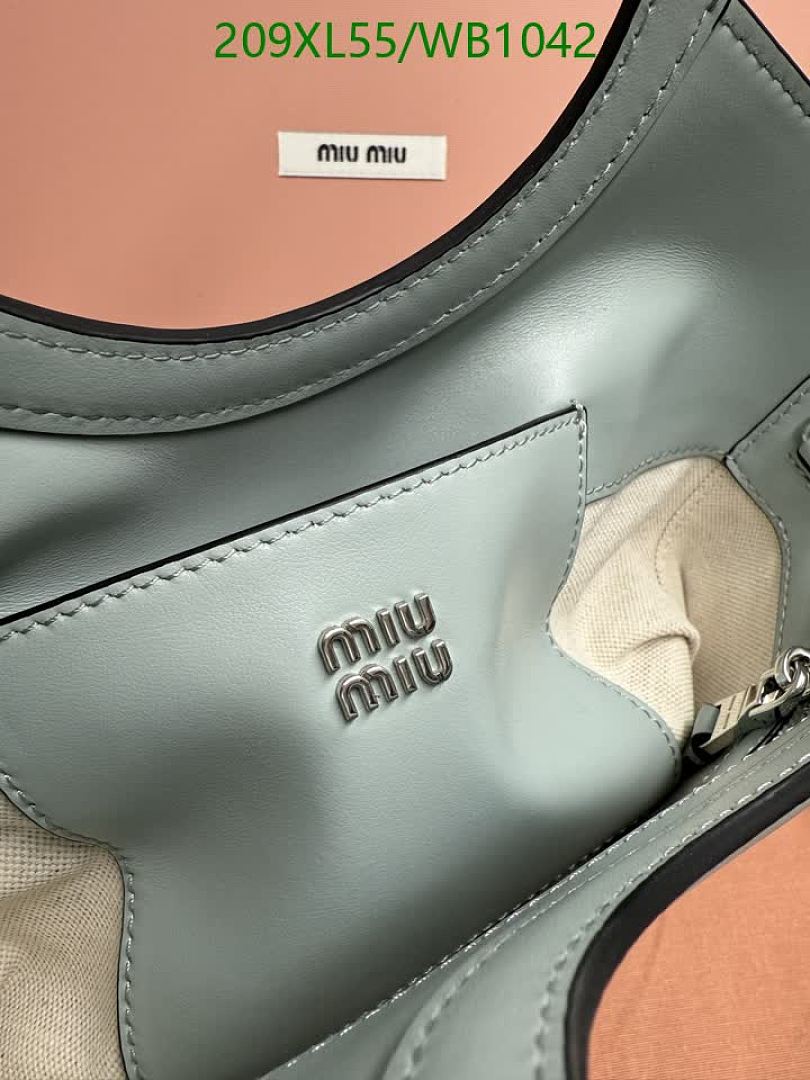 Miu Miu-Bag-Mirror Quality Code: WB1042 $: 209USD