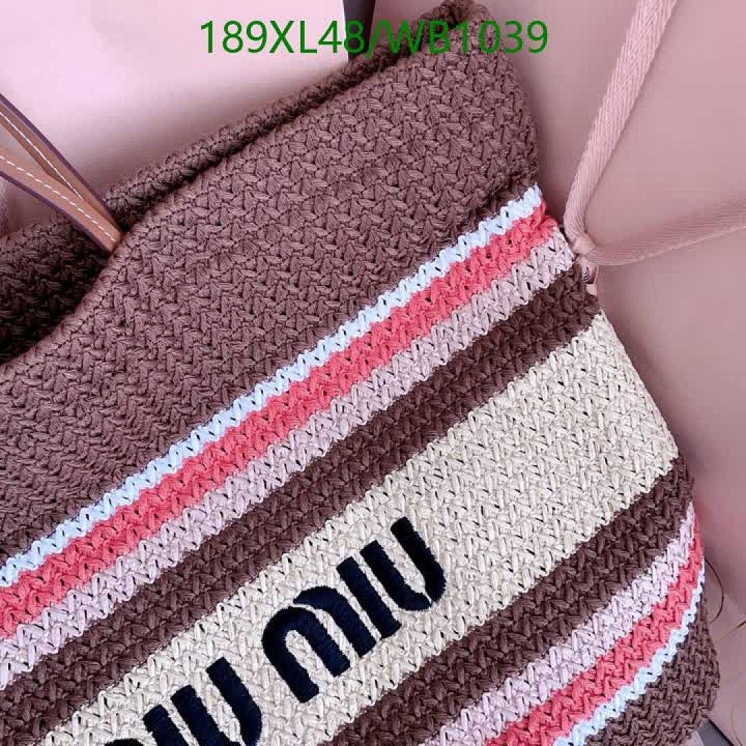 Miu Miu-Bag-Mirror Quality Code: WB1039 $: 189USD