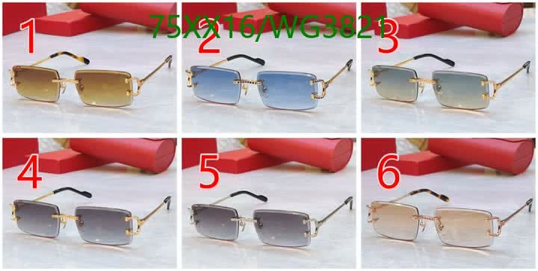 Cartier-Glasses Code: WG3821 $: 75USD
