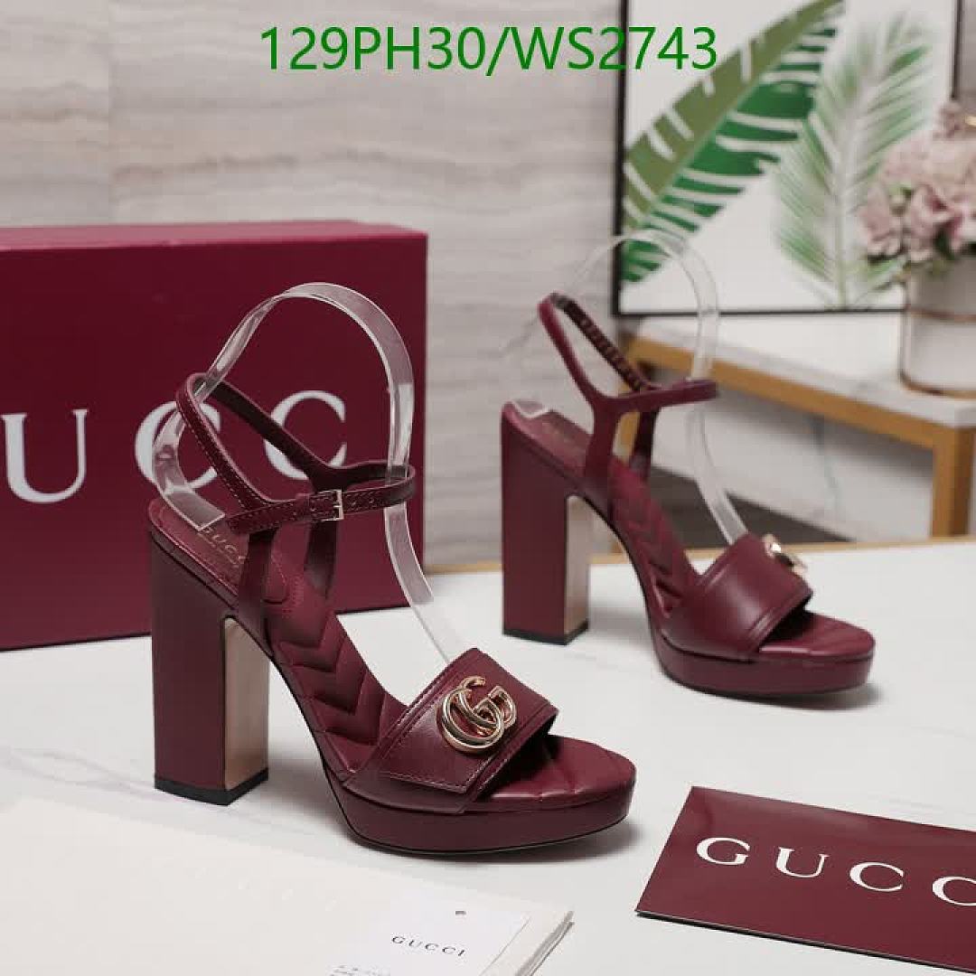 Gucci-Women Shoes Code: WS2743 $: 129USD