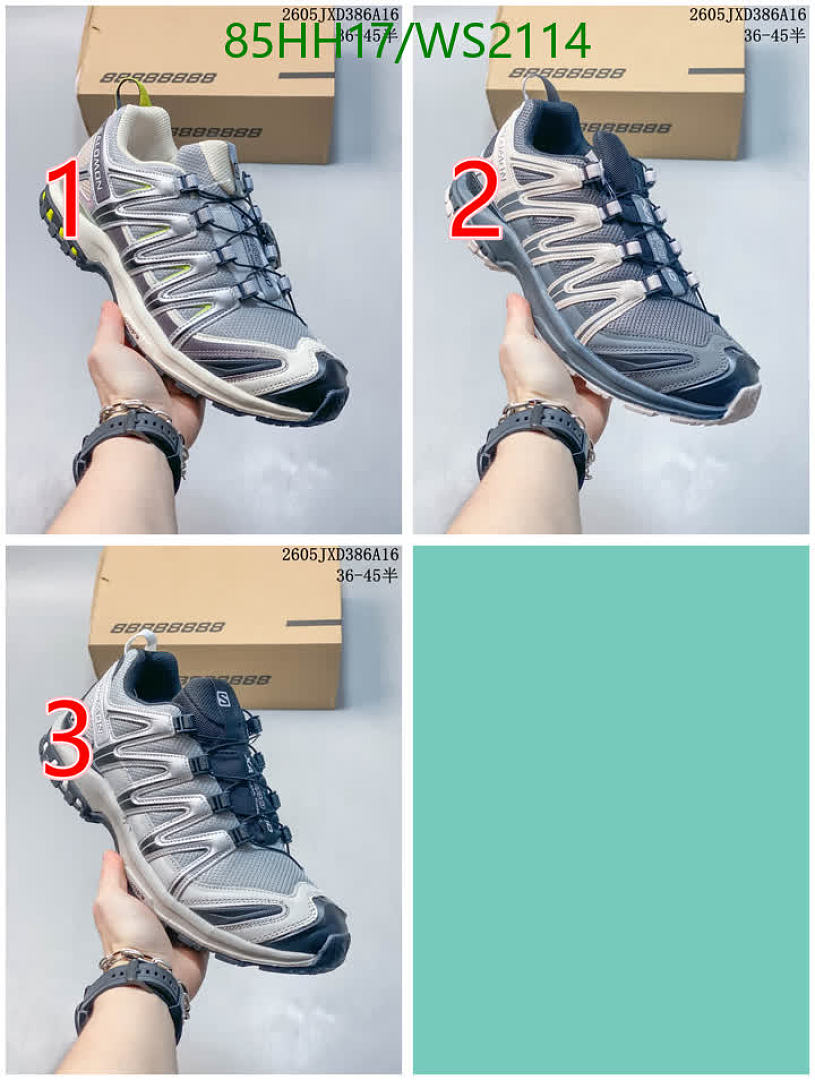 Salomon-Men shoes Code: WS2114 $: 85USD
