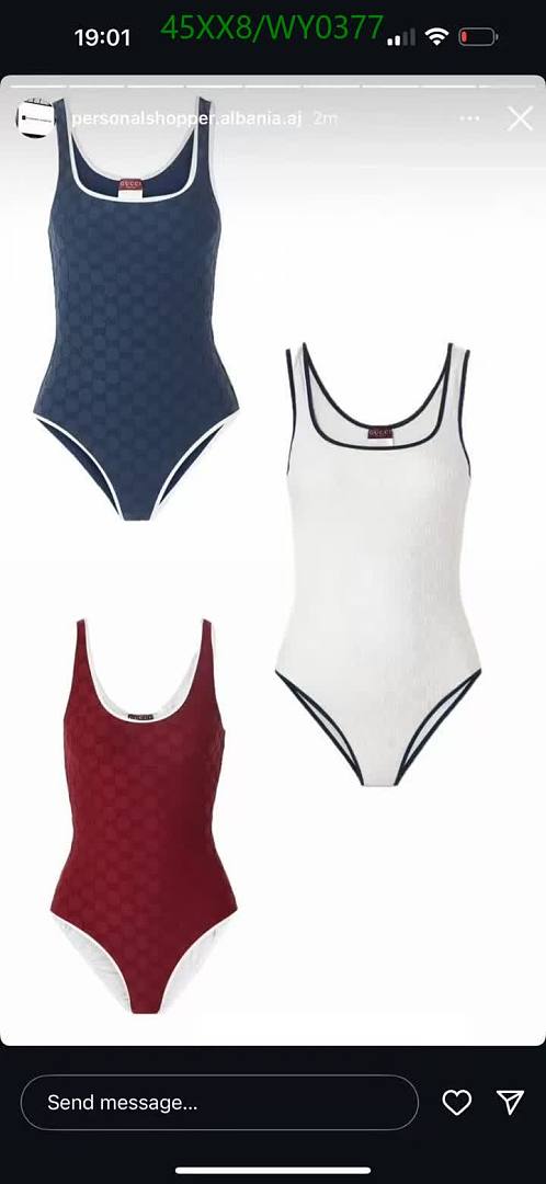 GUCCI-Swimsuit Code: WY0377 $: 45USD