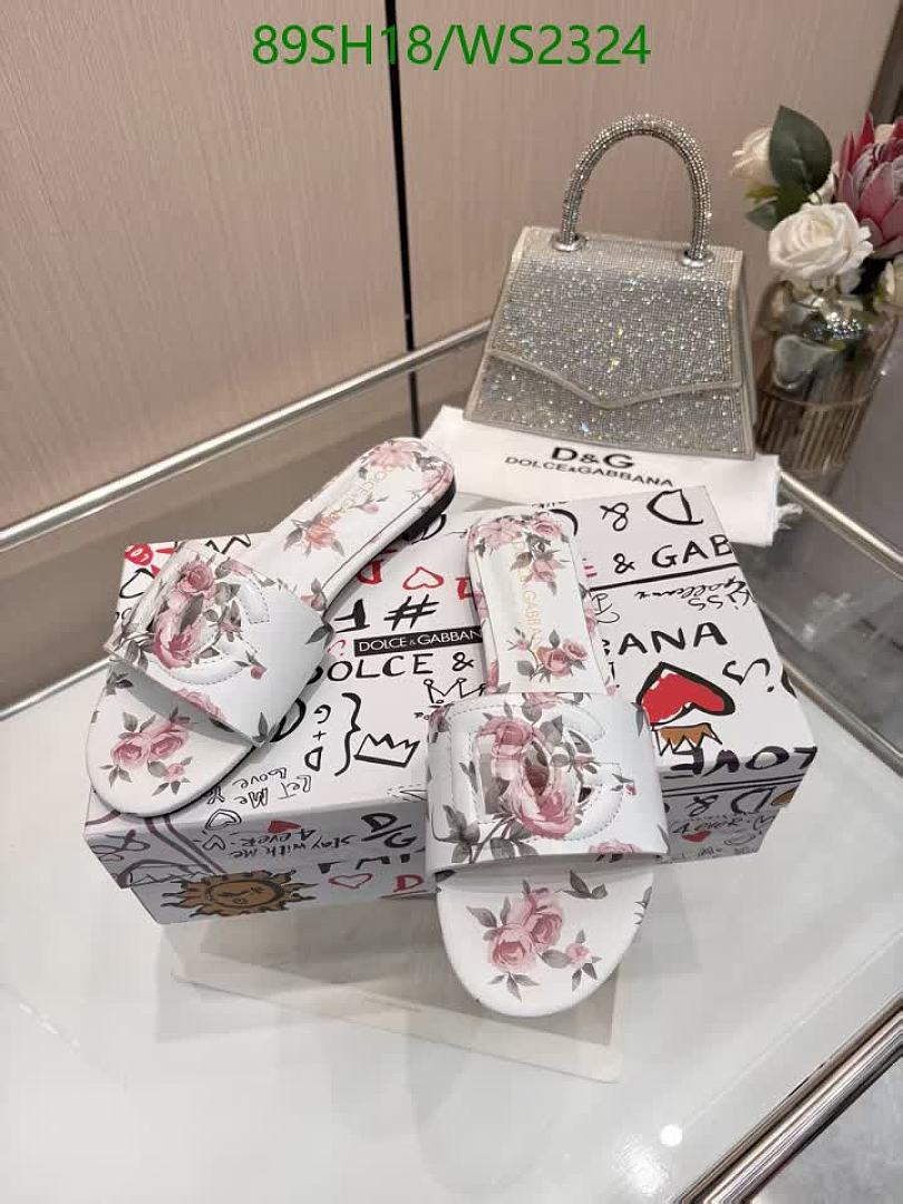 D&G-Women Shoes Code: WS2324 $: 89USD