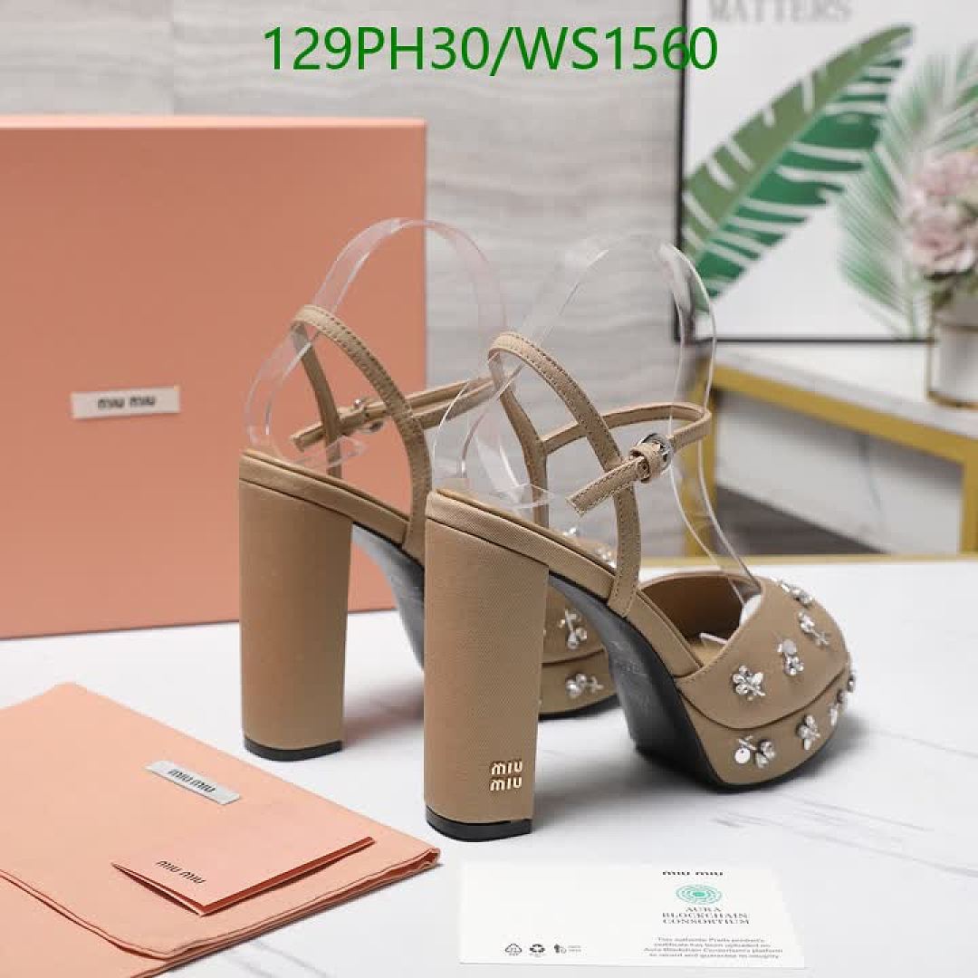 Miu Miu-Women Shoes Code: WS1560 $: 129USD